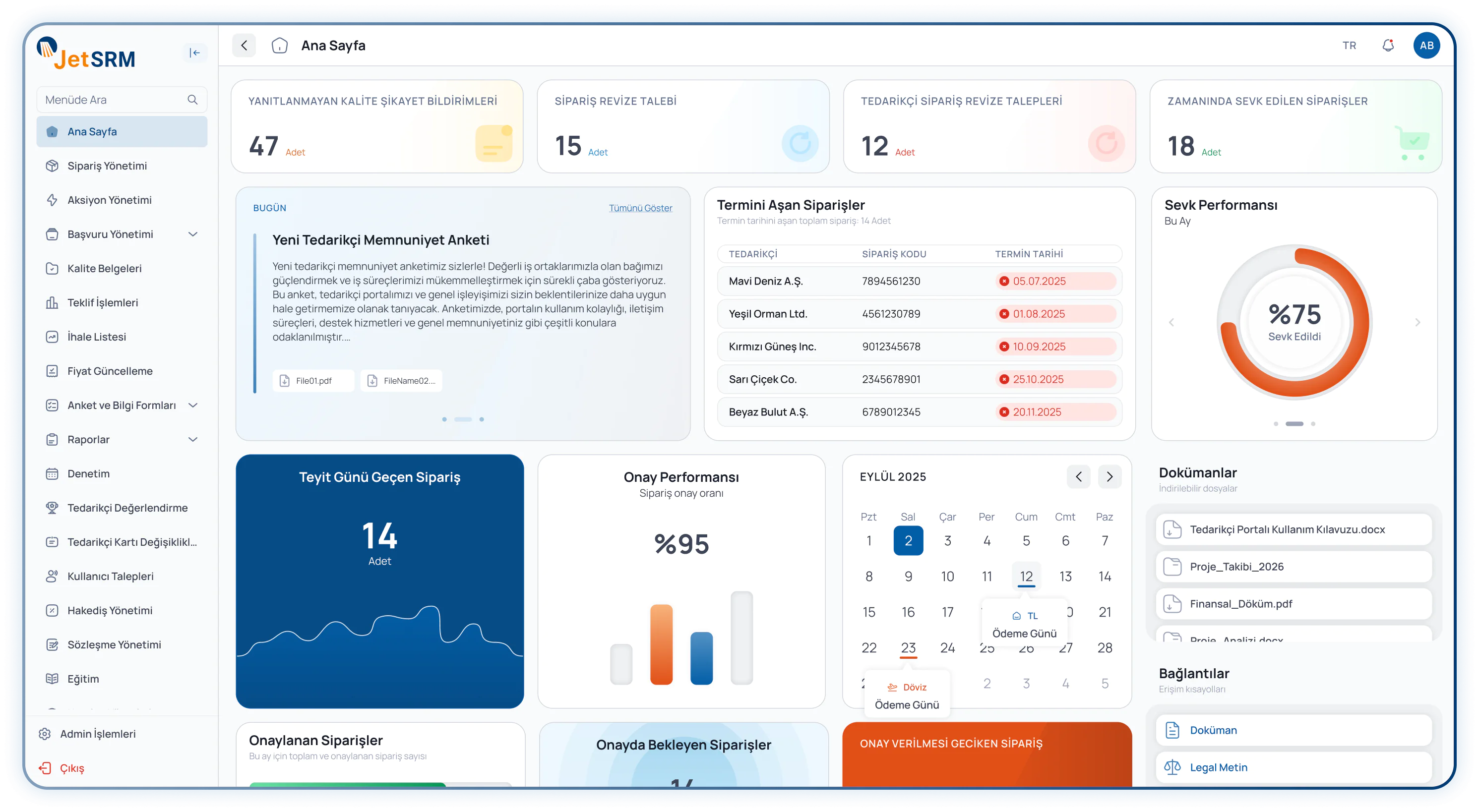 JetSRM 01Dashboard Concept